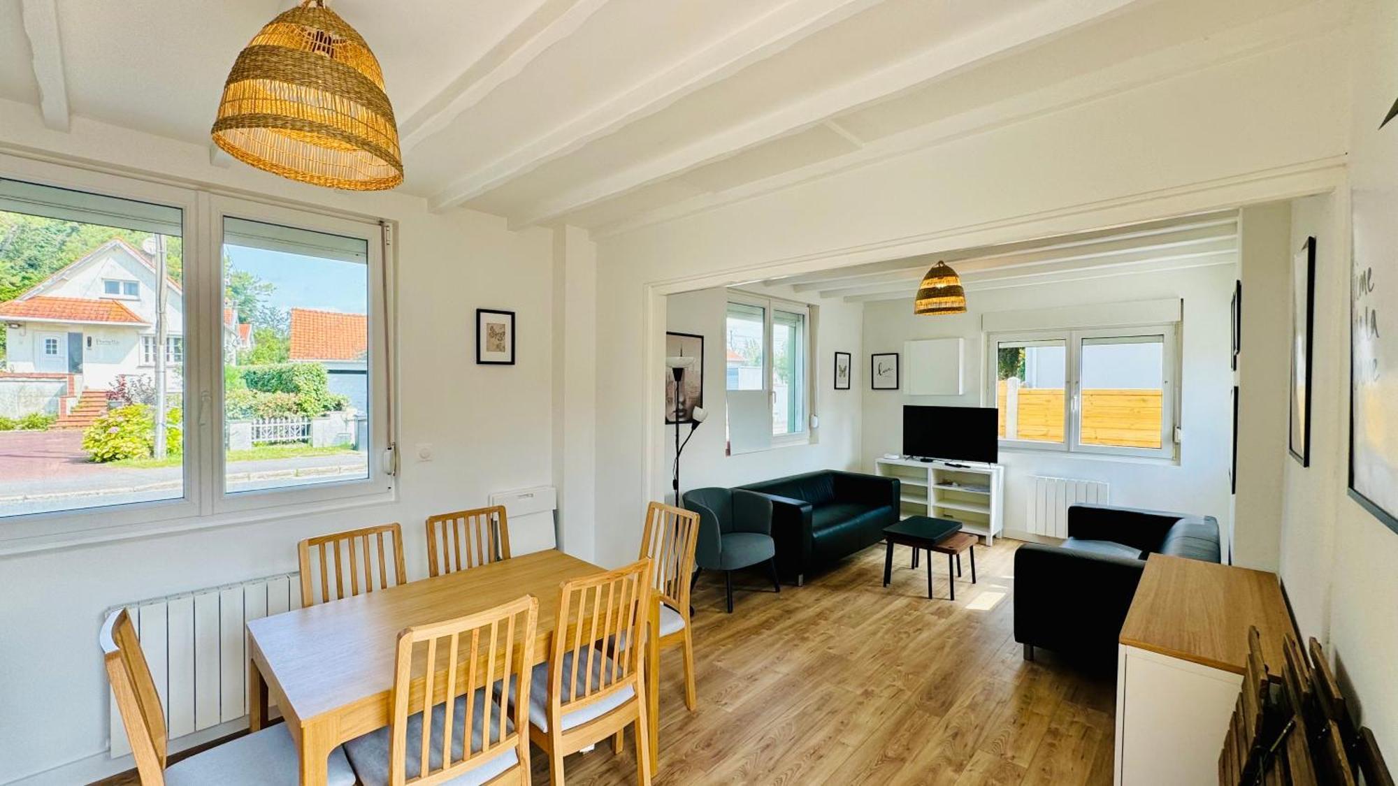 Willa Le Duplex D'Opale Stella-Plage Zewnętrze zdjęcie