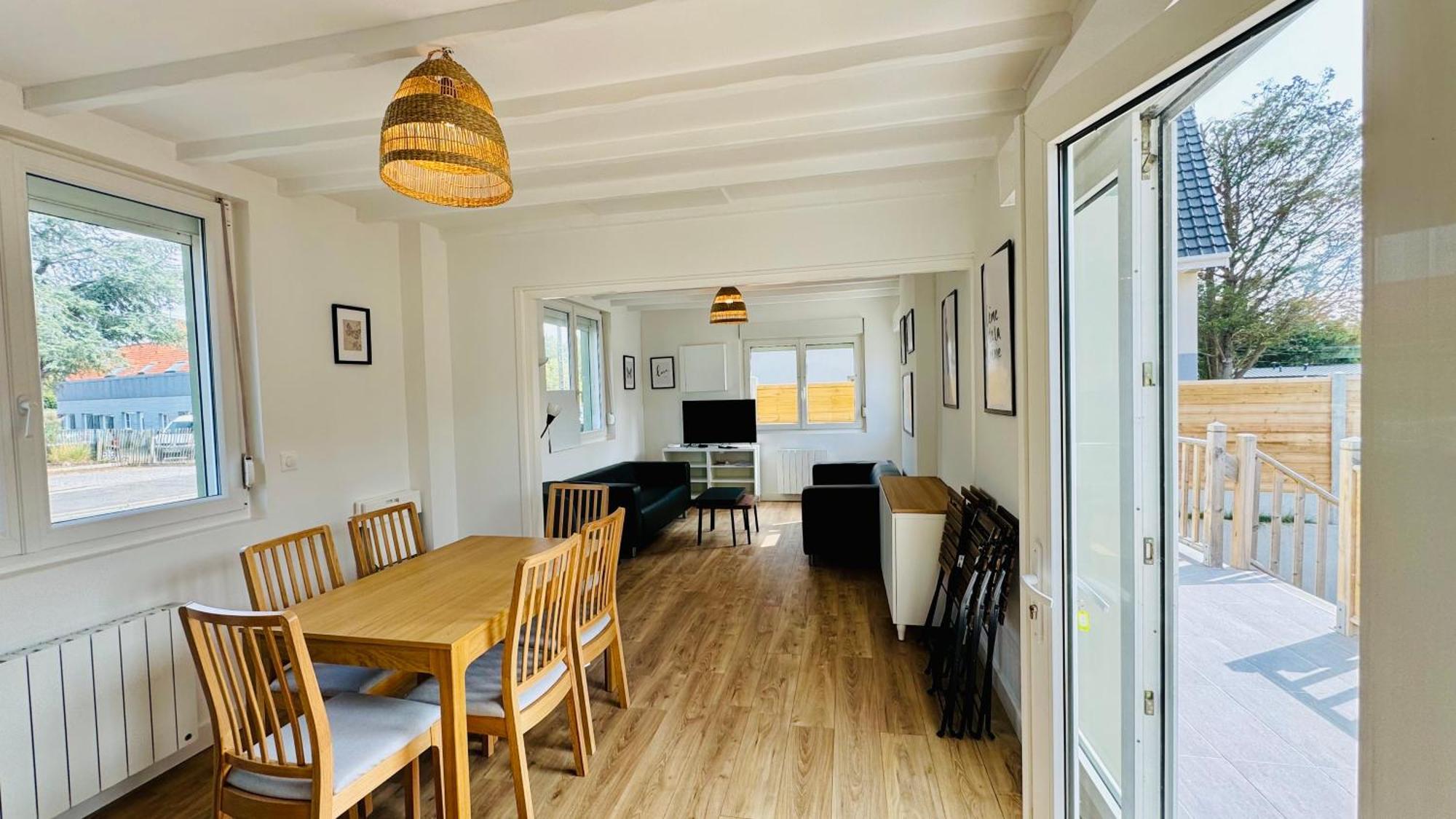 Willa Le Duplex D'Opale Stella-Plage Zewnętrze zdjęcie